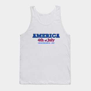 America 4th of July Independence Day Tank Top